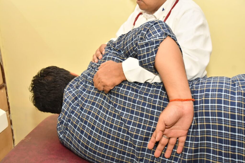 Neck sprain Treatment by Dr Sharad Gupta